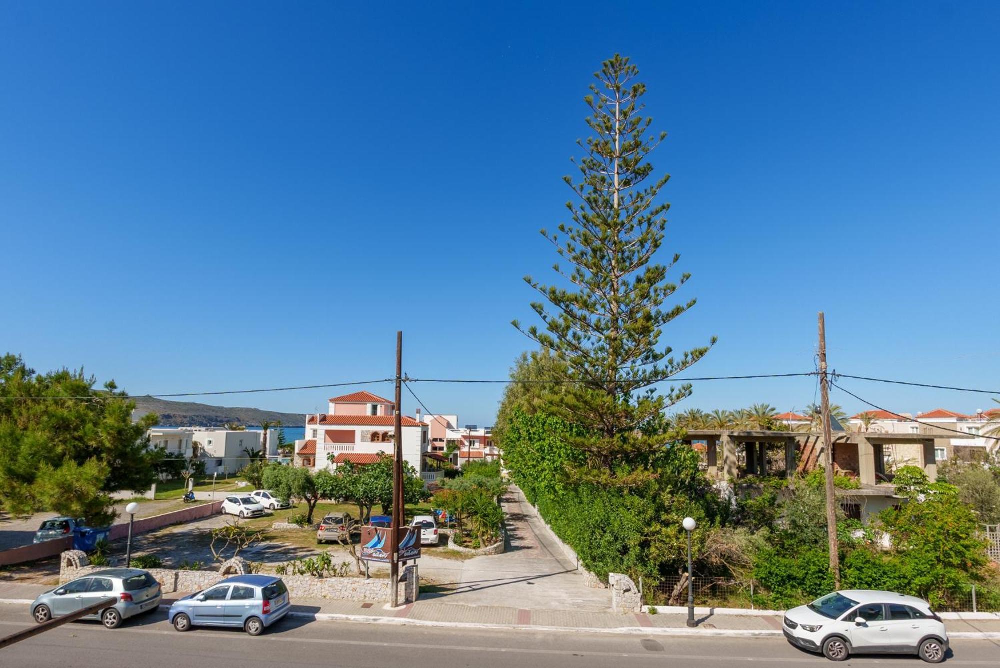 Nikos Apartments Agia Marina Dış mekan fotoğraf